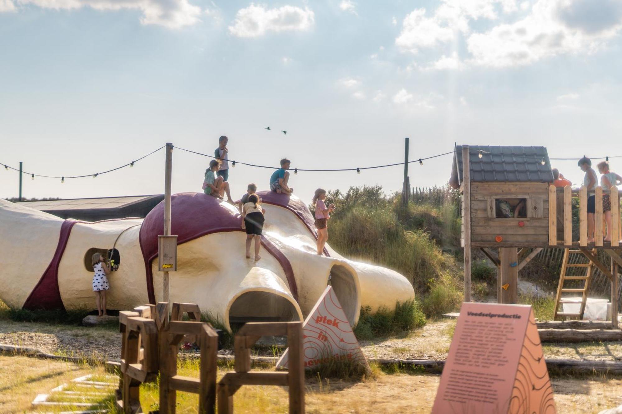 Basecamp Tiny House Eco-Resort Ijmuiden エイマイデン エクステリア 写真